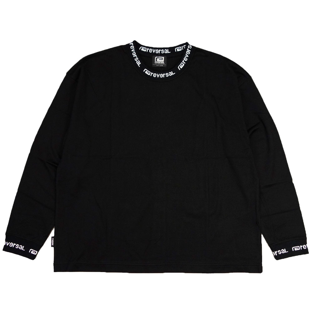 reversal/リバーサル リブロゴ 長袖 Tシャツ/LOGO RIB LONG SLEEVE