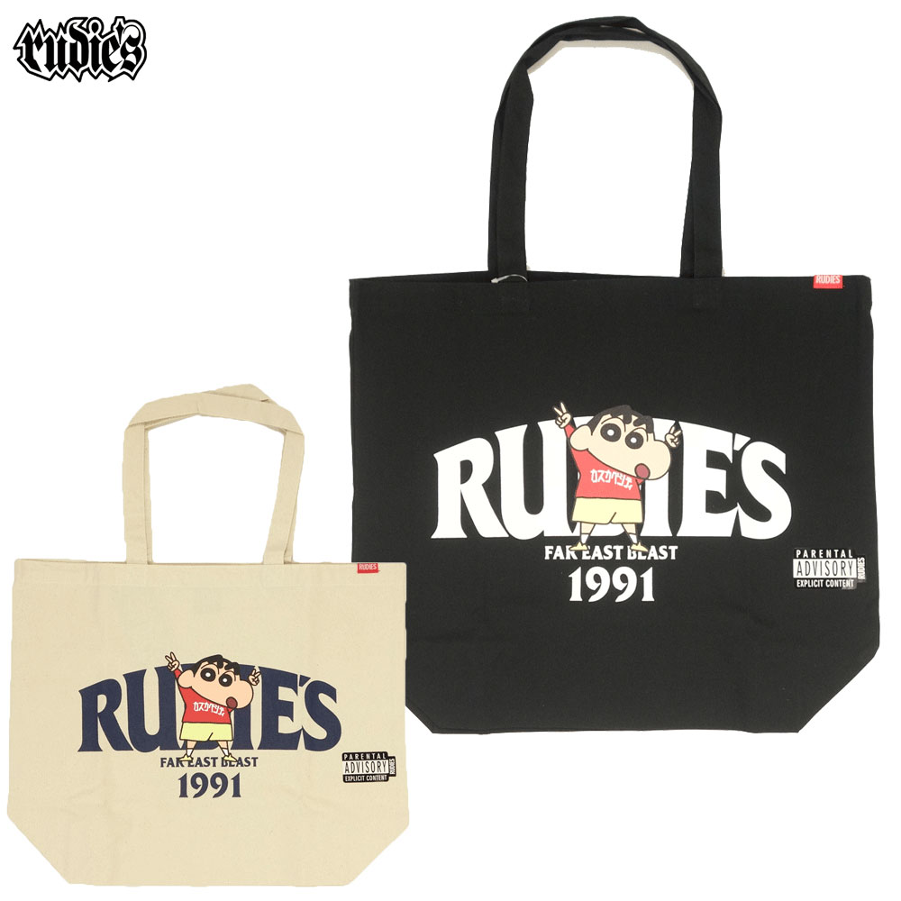 RUDIE'S/ルーディーズ クレヨンしんちゃん コラボ トートバッグ rudies