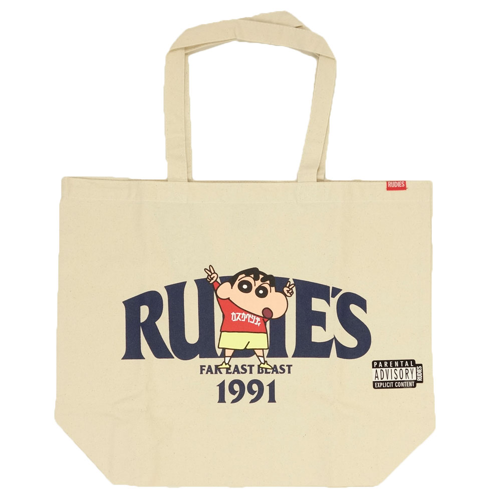 RUDIE'S/ルーディーズ クレヨンしんちゃん コラボ トートバッグ rudies